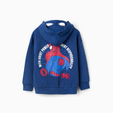 Chaqueta Spiderman Niño Azul Zippy