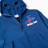 Chaqueta Spiderman Niño Azul Zippy