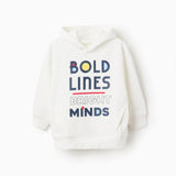 Buzo Niño Blanco Zippy