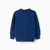 Camibuso Tipo Polo Niño Azul Zippy