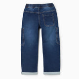 Jean Cargo Niño Azul Oscuro Zippy