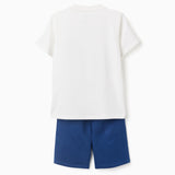 Conjunto Spiderman Niño Bermuda Azul Zippy