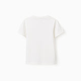 Camiseta Niña Blanco Zippy