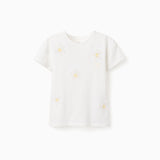 Camiseta Niña Blanco Zippy