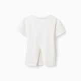 Camiseta Niña Blanco Zippy