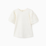 Camiseta Niña Beige Zippy