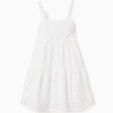 Vestido Niña Blanco Zippy