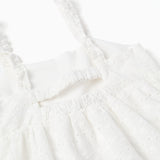 Vestido Niña Blanco Zippy