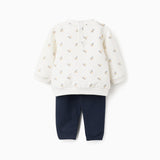 Conjunto Bebé Niño Blanco Zippy