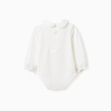 Body Bebé Niña Blanco Zippy