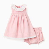Vestido Bebé Niña Rosado Zippy