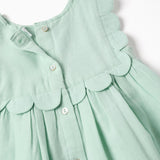 Vestido Bebé Niña Verde Zippy