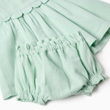 Vestido Bebé Niña Verde Zippy