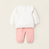 Conjunto Bebé Niña Rosado Zippy