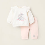 Conjunto Bebé Niña Rosado Zippy