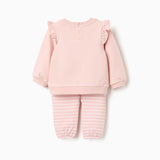 Conjunto Bebé Niña Rosado Zippy
