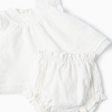 Conjunto Vestido Bebé Niña Beige Zippy