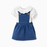 Conjunto Vestido Bebé Niña Azul Zippy
